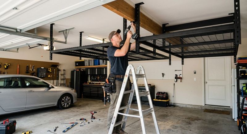 Ceiling Rack Installation in Charlotte, NC