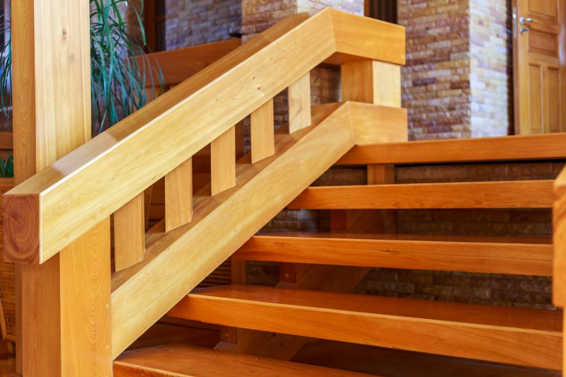 Wooden Staircase Railing