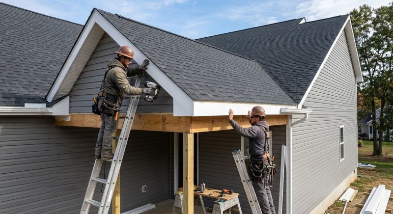 Gable Vent Installation in Wilmington, NC