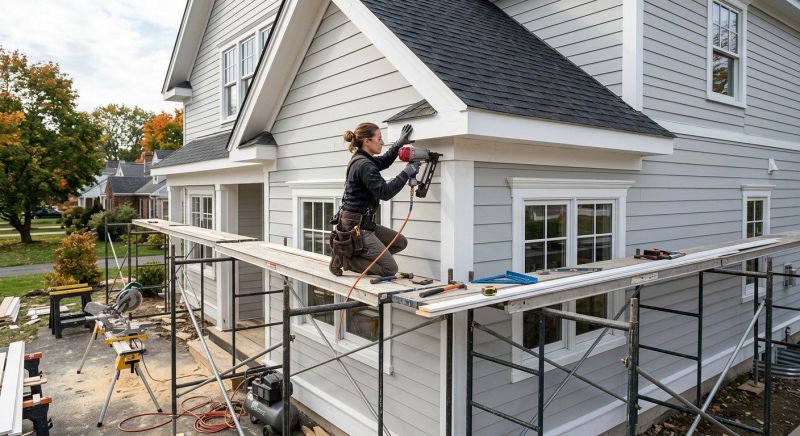 Gable Vent Installation in Wilmington, NC
