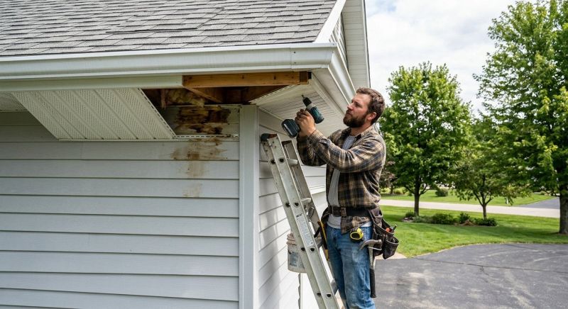 Soffit Repair in Overland Park, KS